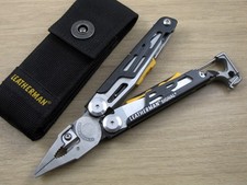 Leatherman Signal Multi-Tool, Black Stainless, w/Nylon Sheath - Handle Marked