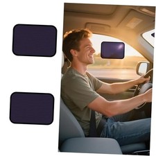 Square Car Window Shades for Side Windshield - 2 Pack Static Cling Driver