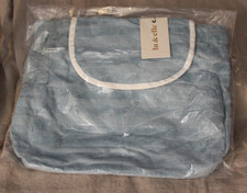 Lu Elle Terry cloth Beach Backpack Blue One Size NWT