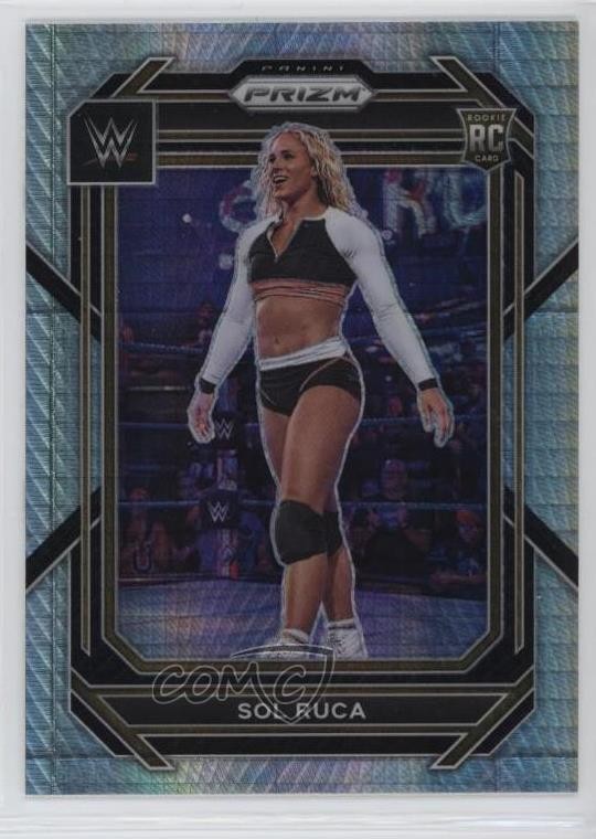 2023 Panini Prizm WWE Hyper Prizm Sol Ruca #105 Rookie RC 19fk