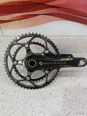 Bontrager Carbon Kettensatz Kurbelgarnitur sehr selten 175mm 53/39 Limited Edition 1 of 600 