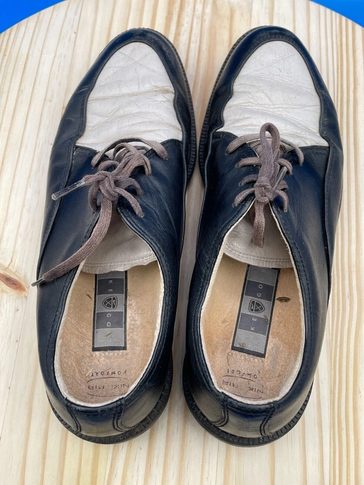 Nike Bella Last Golf para mujer talla 8,5 azul/blanco con cordones punta almendra 192059-011 Foto 4 de 4