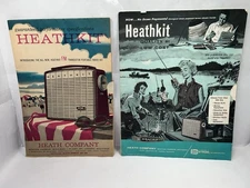 2 Vintage ~Dated 1961-1962 ~ HEATHKIT CATALOGS Radio Stereo Hi-Fi Components