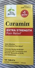 Terry Naturally Curamin Extra Strength 120 Tablets  Exp 10/206
