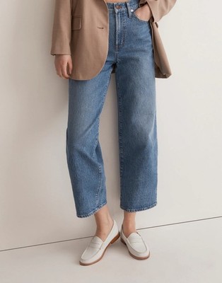 Madewell The Petite Perfect Vintage Wide-Leg Crop Jean Size 28P