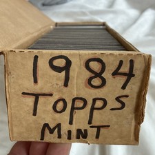 1984 Topps MLB Baseball Card set Darryl Strawberry #182 Mattingly #8 included