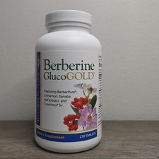Whitaker Nutrition Berberine GlucoGOLD - 270 Tablets - New - Free Ship
