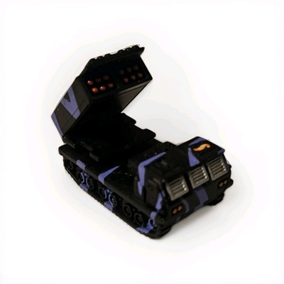 #ad Vintage Mini Hot Wheels Plastic M 270 MLRS Black amp; Blue Camouflage Rare X 921 $12.99