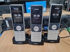 Posten 3x Yealink W56H + Ladeschale + Netztei...