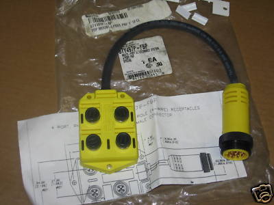 Brad Harrison BTY497P-FBP 4 Port PNP Cable Adapter -New
