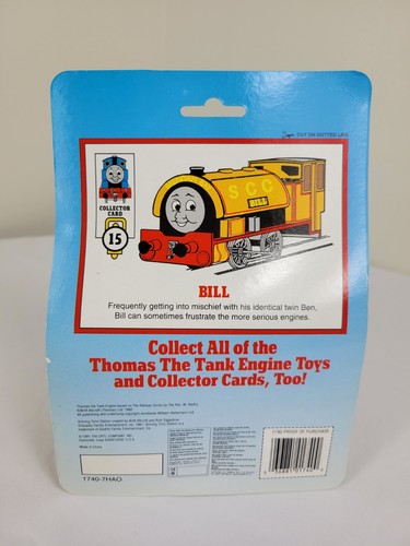 Shining Time Station Thomas le char moteur Bill Ertl - 1992 vintage moulé sous pression - Photo 3/10