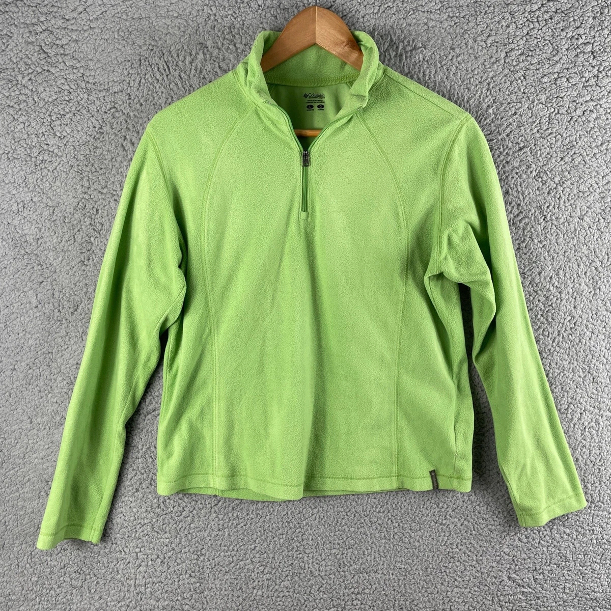 Green fleece jumper clearance