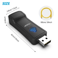 EDUP Wireless Receiver USB TV WiFi Adapter Network Card WPS Repeater  300Mbps