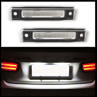 2x LED Kennzeichenbeleuchtung für Mercedes S124 T-Model Kombi / R129 2x 18 SMD