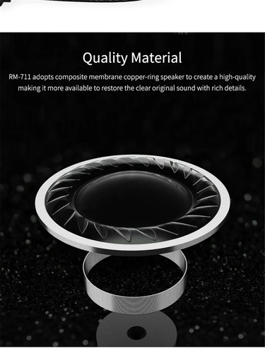 Remax 3.5mm Wired Earphone in-Ear Headphones for Call and Music 1.2m Cable New - Afbeelding 11 van 30