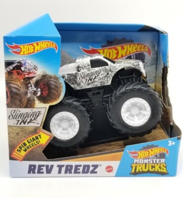 HOT WHEELS MONSTER TRUCKS REV TREDZ Slinging Ink NEW IN BOX HOT WHEELS MONSTER TRUCKS REV TREDZ Slinging Ink NEW IN BOX