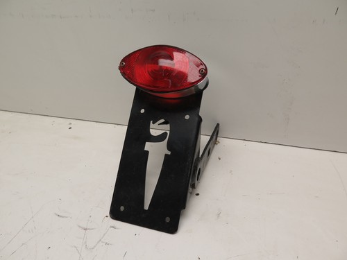 Custom Harley-Davidson Chopper License Plate Brake Light Bracket 3/4" Rear Axle