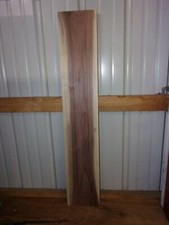 1PC WALNUT LUMBER WOOD KILN DRIED BOARD LOT 280R 41 11/16" X 7 1/2" X 3/4" FLAT
