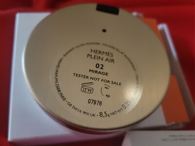 Hermès Plein Air, Radiant glow powder, Mirage 02 | eBay
