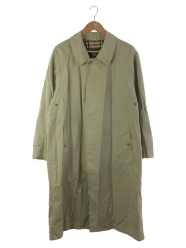 BURBERRYS Trench coat Soutien collar Long Beige England Men Size Free Used - Picture 1 of 8