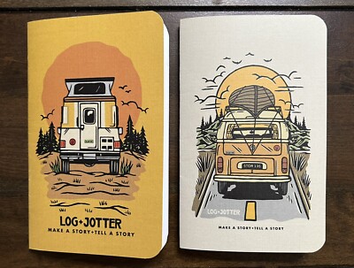 Log + Jotter  Dot Graph Notebook Set Of 2   The Slide In  -  The Bus    2022