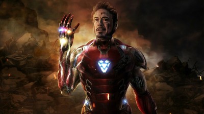 Iron Man Last Scene In Avengers Endgame 24 X 14 Inch Silk Poster Ebay