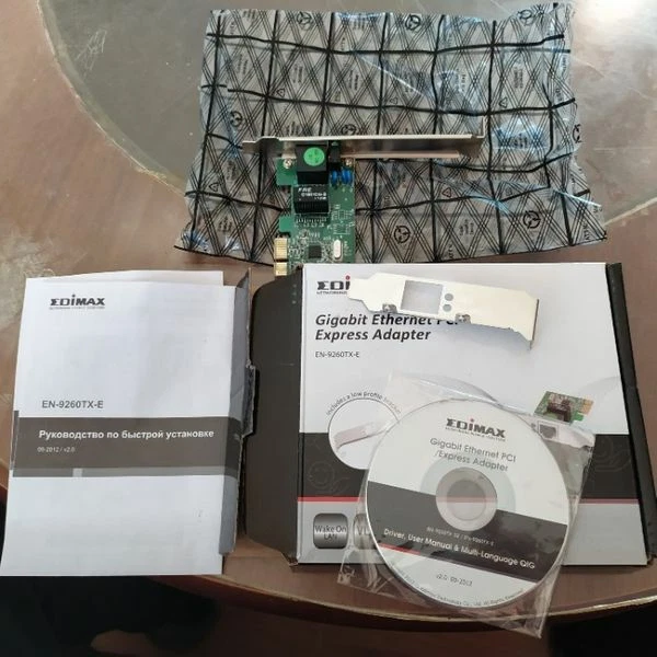 Gigabit PCI Express Ethernet LAN Network Interface Adaptor Edimax EN-9260TX-E - Image 3 of 4