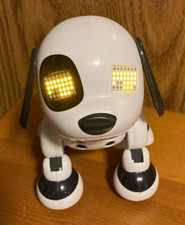 Interactive Dog Robot Puppy Toy Black White Zoomer Zuppies Spot Dalmatian