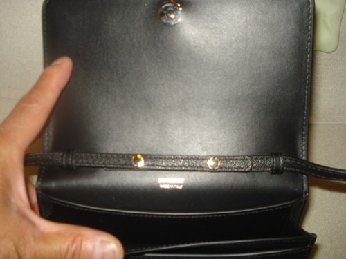 100% AUTHENTIC NEW BURBERRY HAMPSHIRE BLACK LEATHER  CROSSBODY SHOULDER BAG - Picture 13 of 15