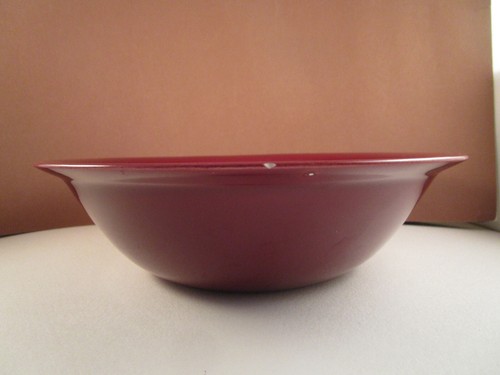 Vintage Vernon Kilns Ware Casual California Mahogany Red Brown Vegetable Bowl C - Picture 2 of 7