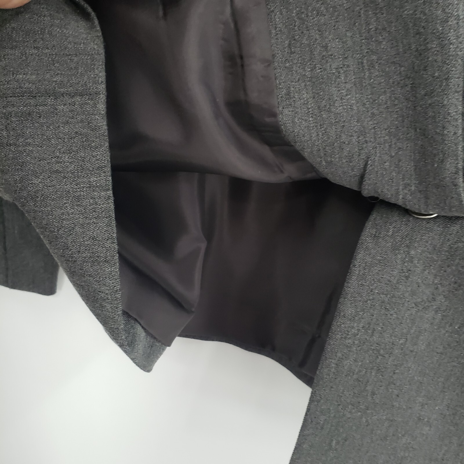 Dialogue Gray Toggle Button Up Jacket Blazer Wome… - image 9