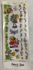 SUZY'S ZOO SCRAPBOOK BORDER STICKER 9738. Acid Free Stickers. 5x12  Sheet. New