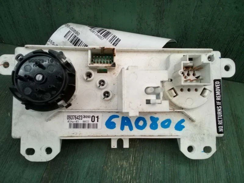 2001-2004 OLDSMOBILE ALERO AC HEAT CLIMATE TEMPERATURE CONTROL OEM - Image 4 of 4