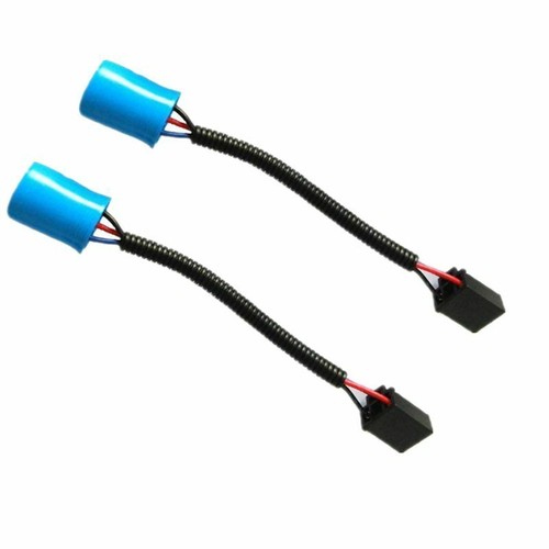 9007 Male to H4 Female Extension Conversion Adapter Wire Harness For H2 Headlamp - Picture 3 of 7