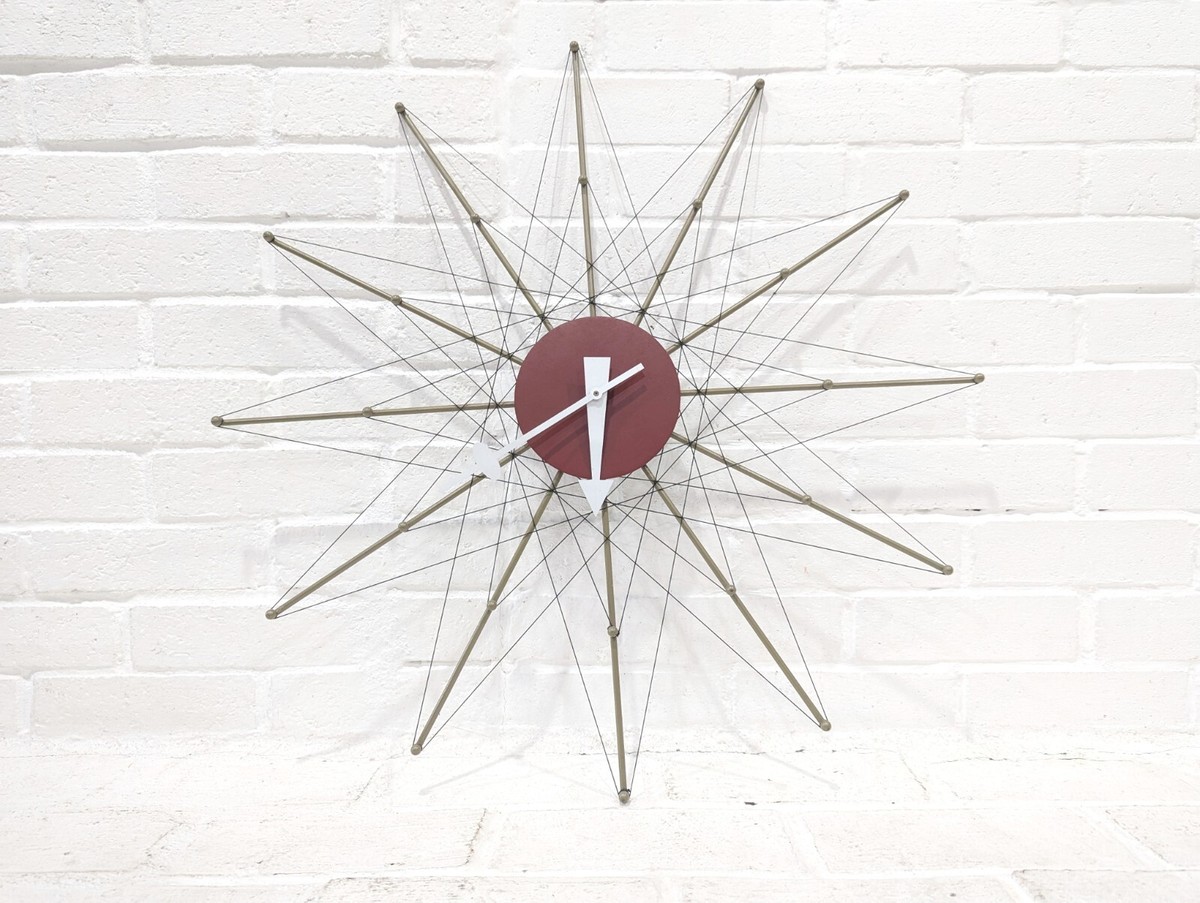 Verichron Starburst String Art Clock 25
