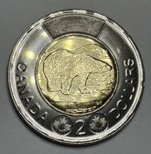 2025 First Strike Canadian Toonie $2 King Charles III Coin from RCM Rolls. BU