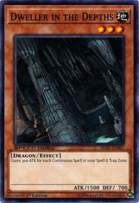Dweller in the Depths - SBAD-EN007 - Common - 1st Edition x3 - Near Mint