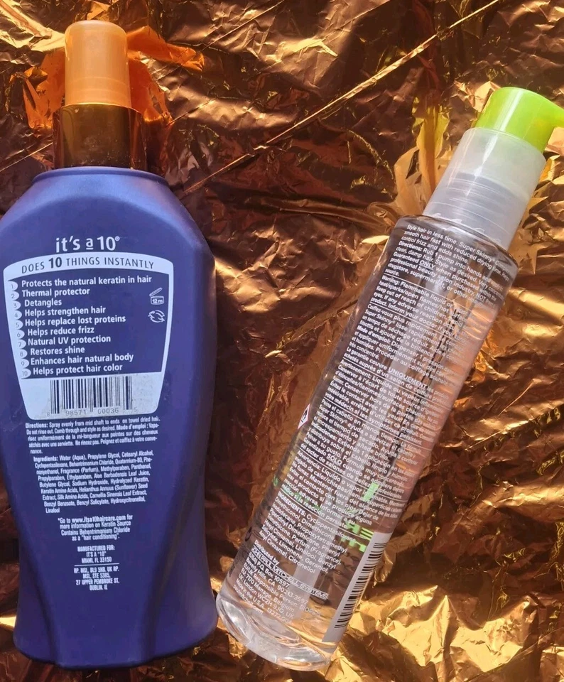 ITS A 10 MIRACLE LEAVE IN PLUS KERATIN 10 fl Oz. PLUS P.M. SKINNY SERUM 5OZ. WAO - Image 2 of 2