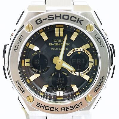 CASIO G-SHOCK G-STEEL GST-W110D-1A9JF Black Solar Radio