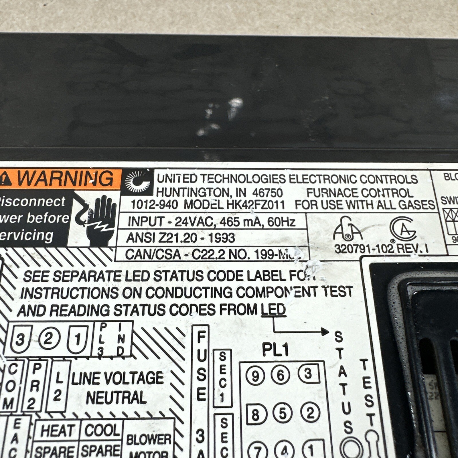 Carrier Bryant HK42FZ011 Control Board 1012940 used (B16) eBay