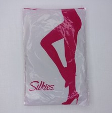 Silkies Ultra Soft Dimensions Control Top Panty Pantyhose Large Nude New