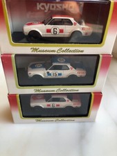 Kyosho Nissan Skyline 1/43 2000GTR NOS set of 3 rare racing models perfect