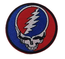 Grateful Dead Steal Your Face - Embroidered Twill Patch