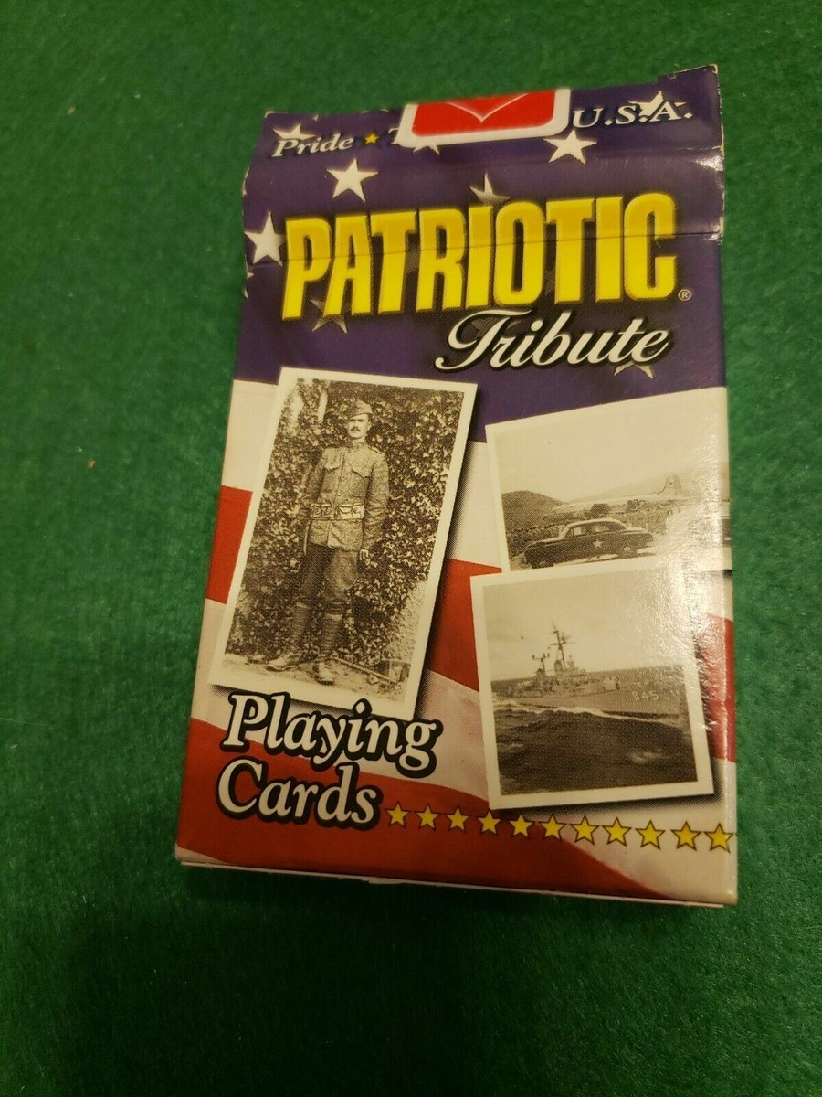 トランプ Patriotic Playing Cards 1 Deck Gold or Silver Playing Cards Certified 24k Foil