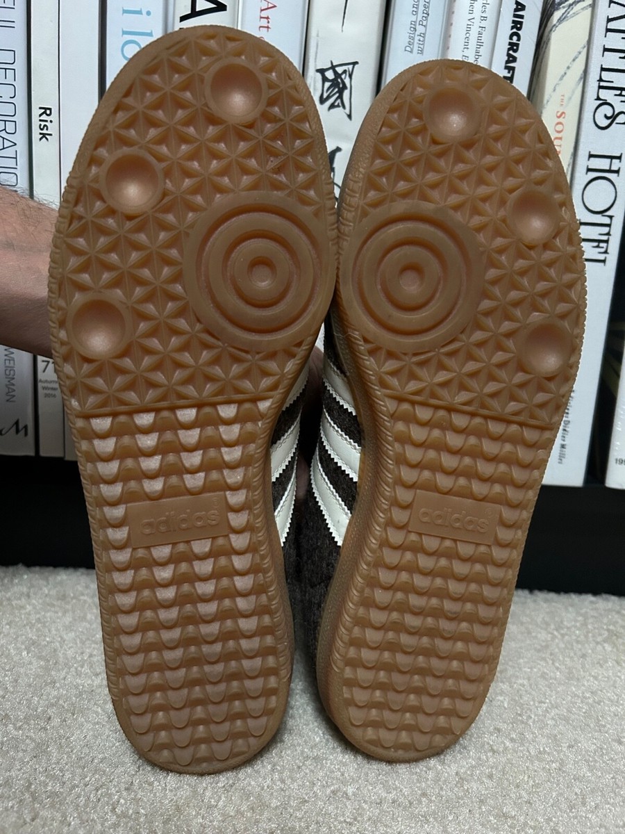adidas gazelle silver green womens Adidas x Wales Bonner Nylon Samba Shoes  Extra Butter
