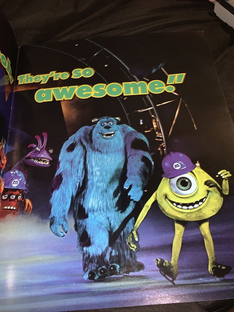 Monsters,Inc. Souvenir Stage Play Program Collector's