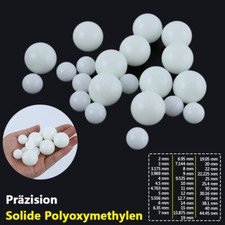 2-45mm Precyzyjne solidne plastikowe kulki POM Plastikowa kula Kula polioksymetylenowa