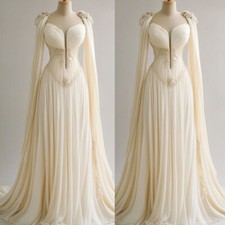 Vintage Sweetheart Ivory Wedding Dresses A Line Lace Appliques Bridal Gowns