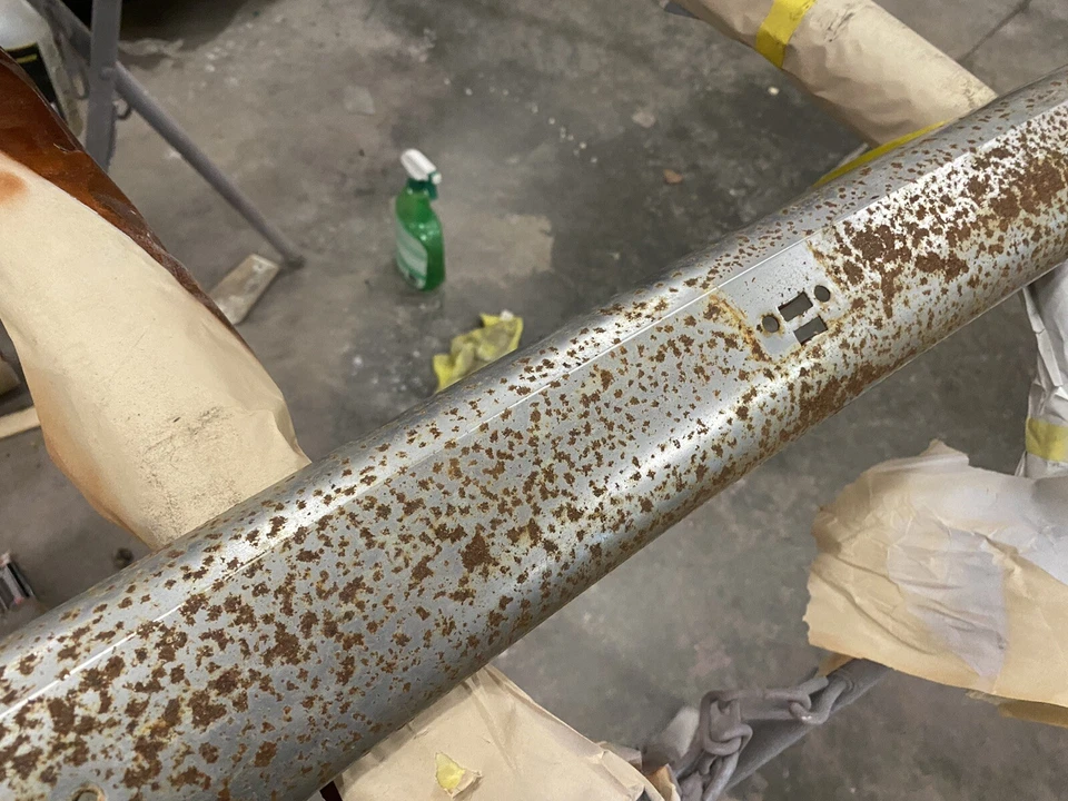 1968 1969 Ford Torino Fairlane Convertible Interior Windshield Header Trim Core - Image 3 of 4