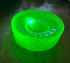 8 Vintage Depression Uranium Glass 5 5/8 Dessert Plates - Hazel Atlas?